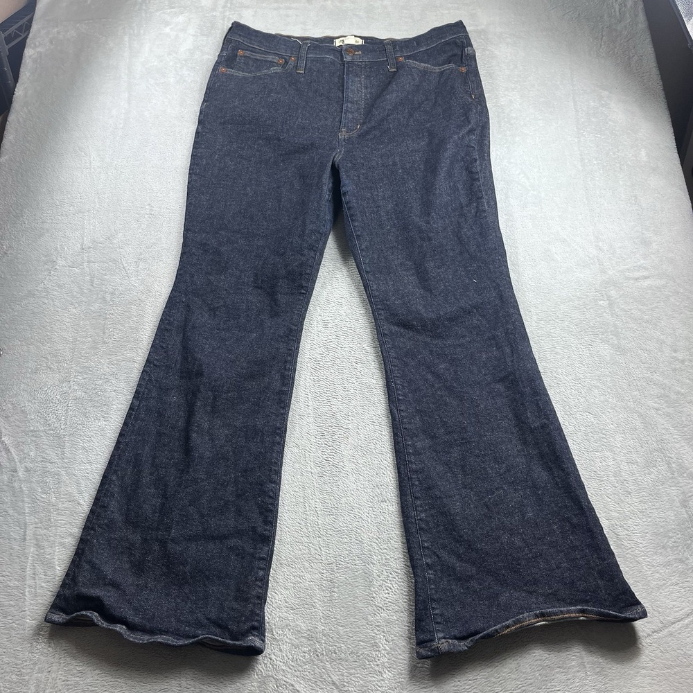 Madewell Perfect Vintage Flare Jeans Women's Size 33‎ Blue High Rise
